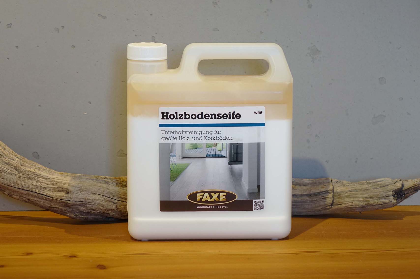 FAXE Holzbodenseife weiß 2,5L
