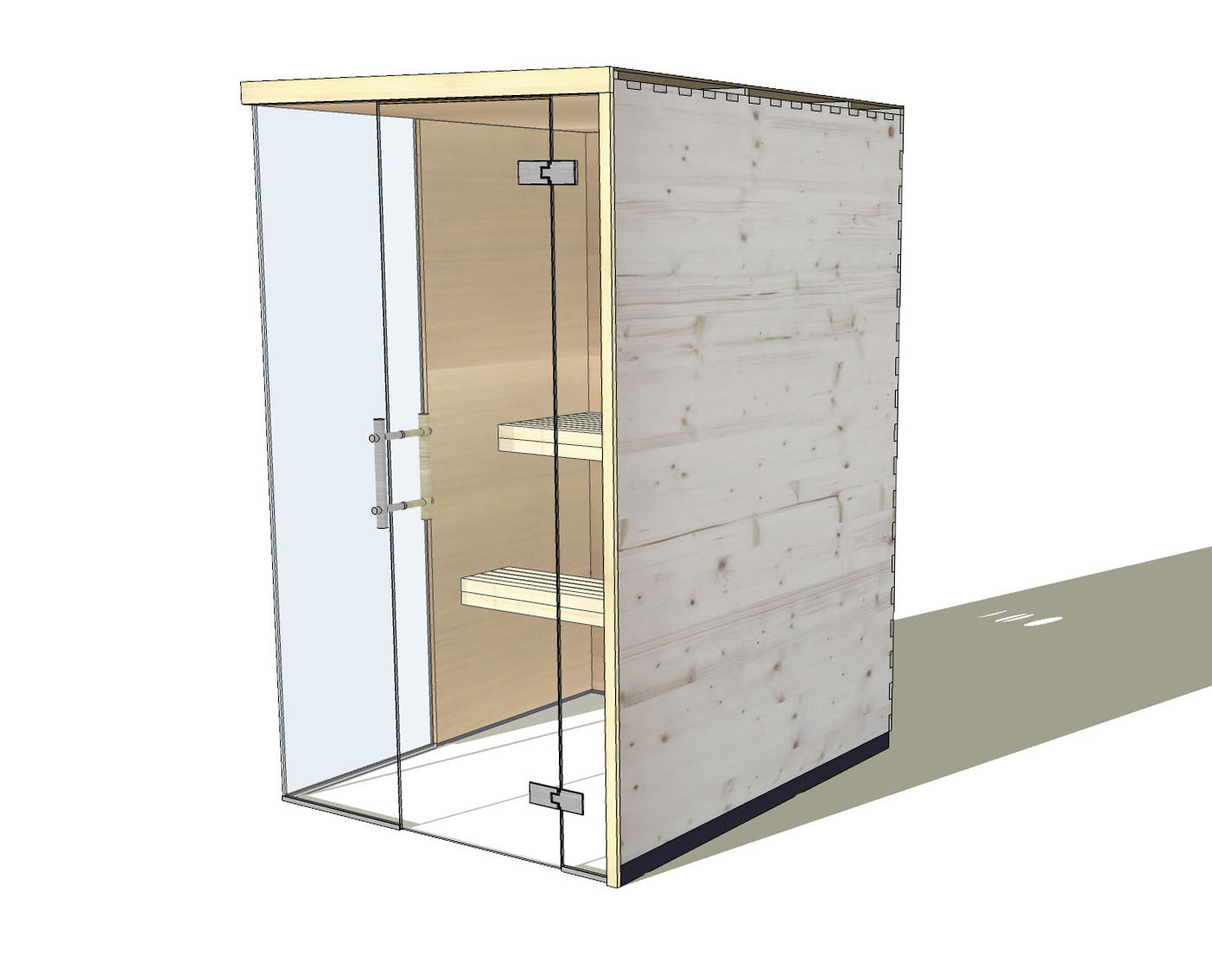 Sauna Hemlock-S1-Ecke-links Sauna Hemlock-S1-Ecke-links