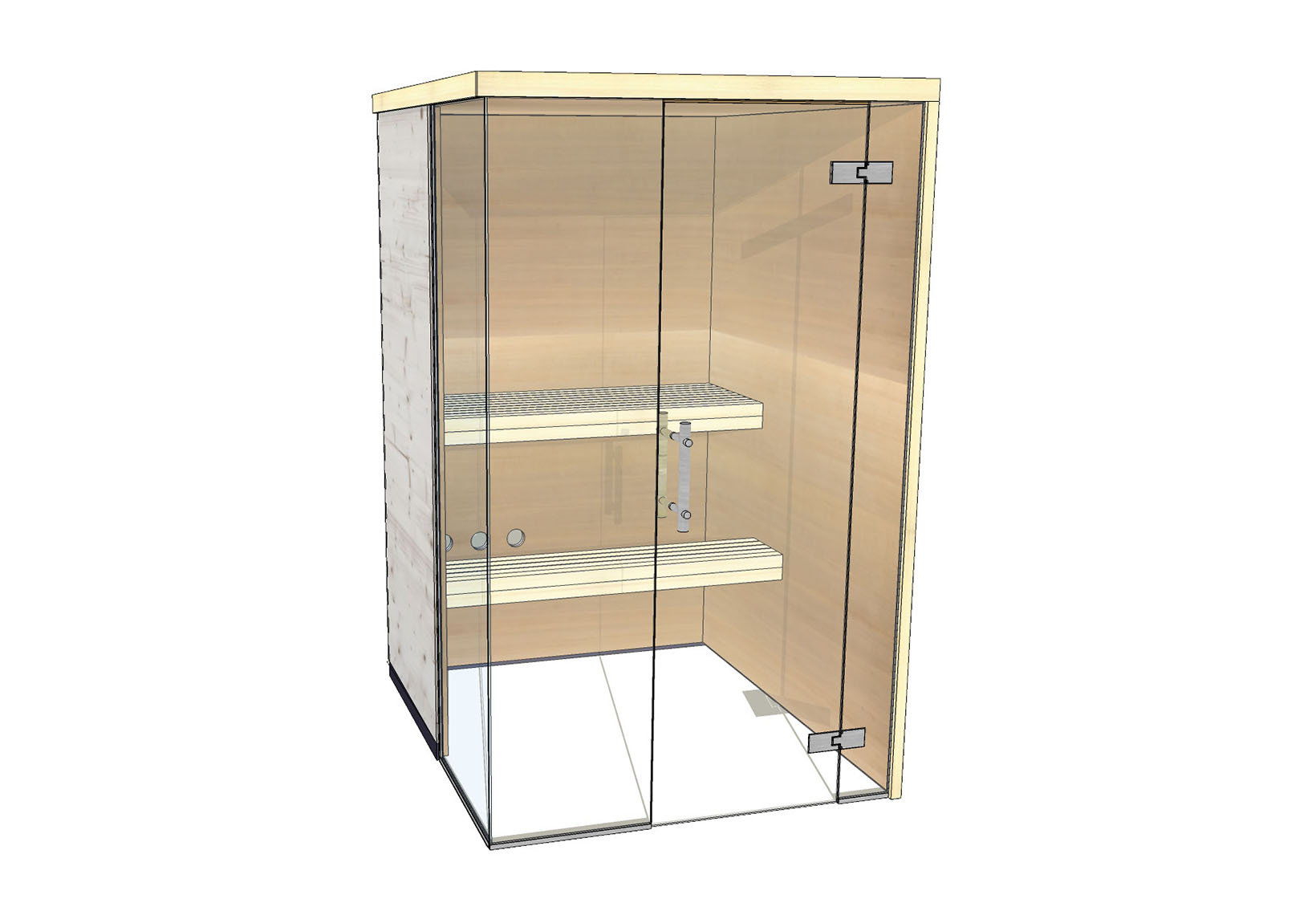 Sauna Hemlock-S2-Ecke-links Sauna Hemlock-S2-Ecke-links