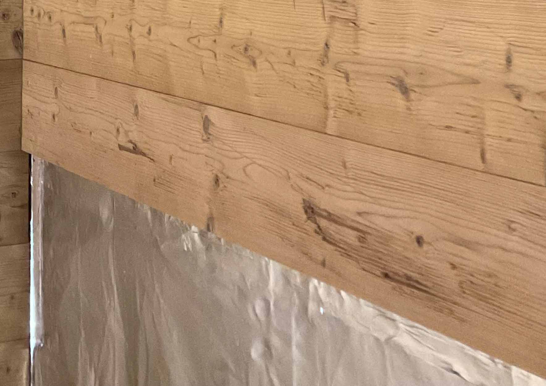 Verwendung von Alufolie im Saunabau